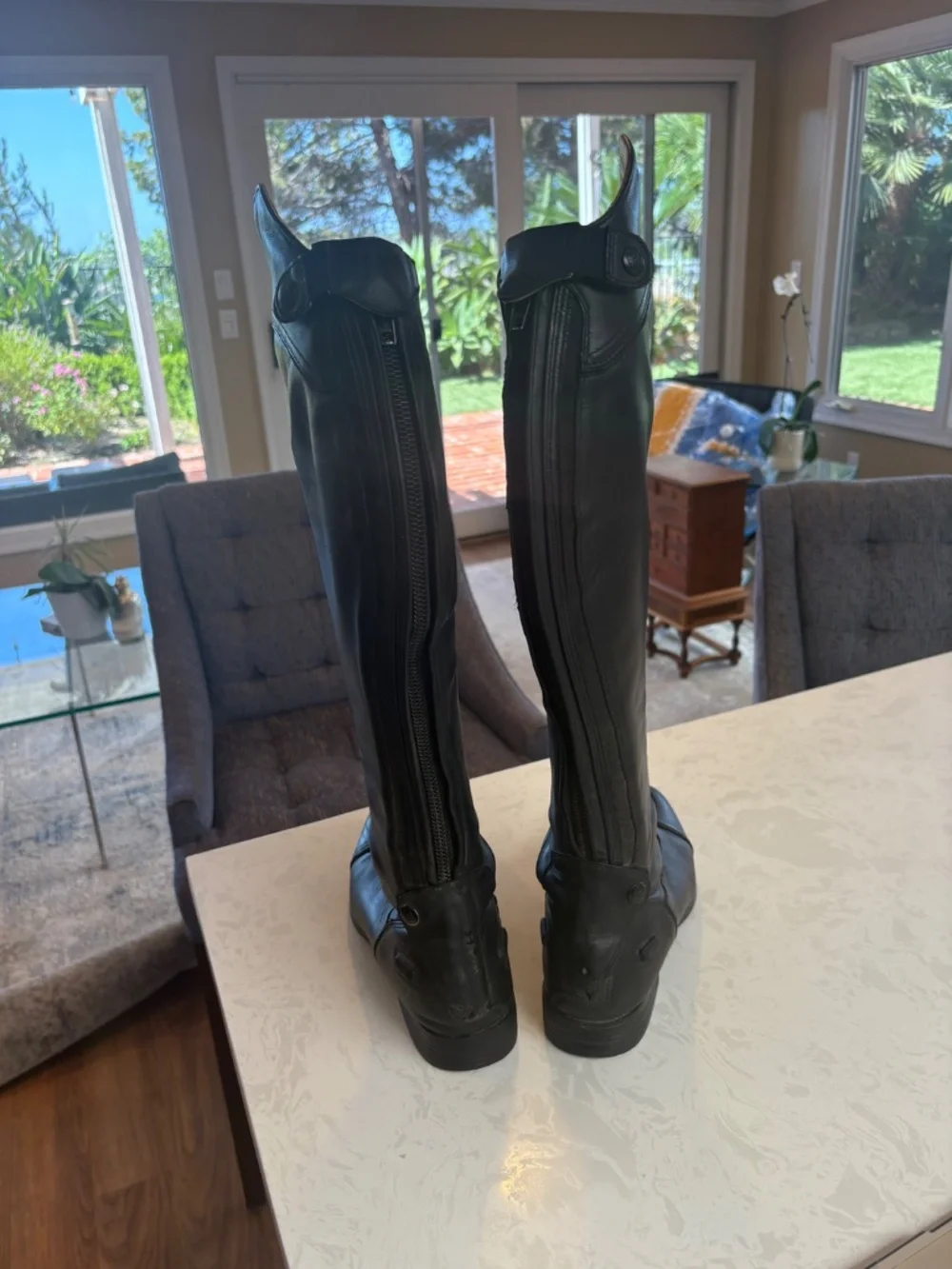 Ariat Kingsley Tall Dress Boots (Size 9, Height Med, Calf x-wide)